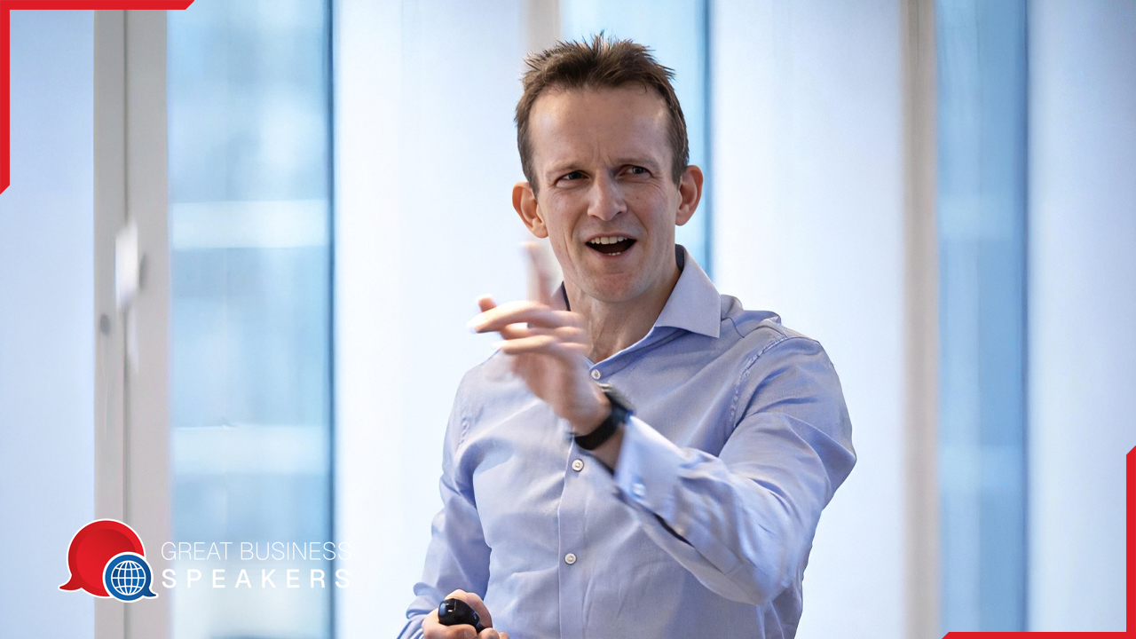 Phil Holdcroft hire keynote speaker book at agent Great Business Speakers