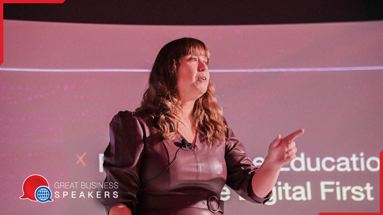 AI business speaker workshops away days Erica Farmer book at agent Great Business Speakers AI Speaker