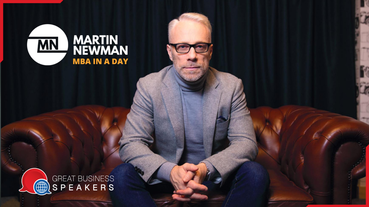 Martin Neweman hire marketing networking Speaker book at official agent Great Business Speakers