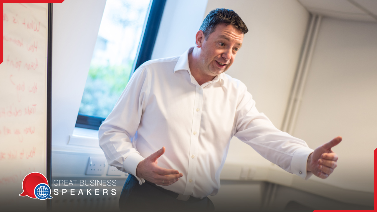 Nevil Tynemouth hire negotiation Sales networking development Speaker book at official agent Great Business Speakers