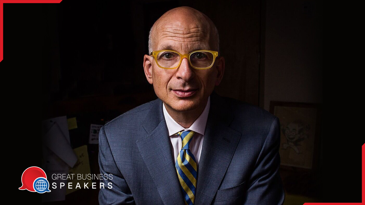Seth Godin hire Sales marketing development Speaker book at official agent Great Business Speakers