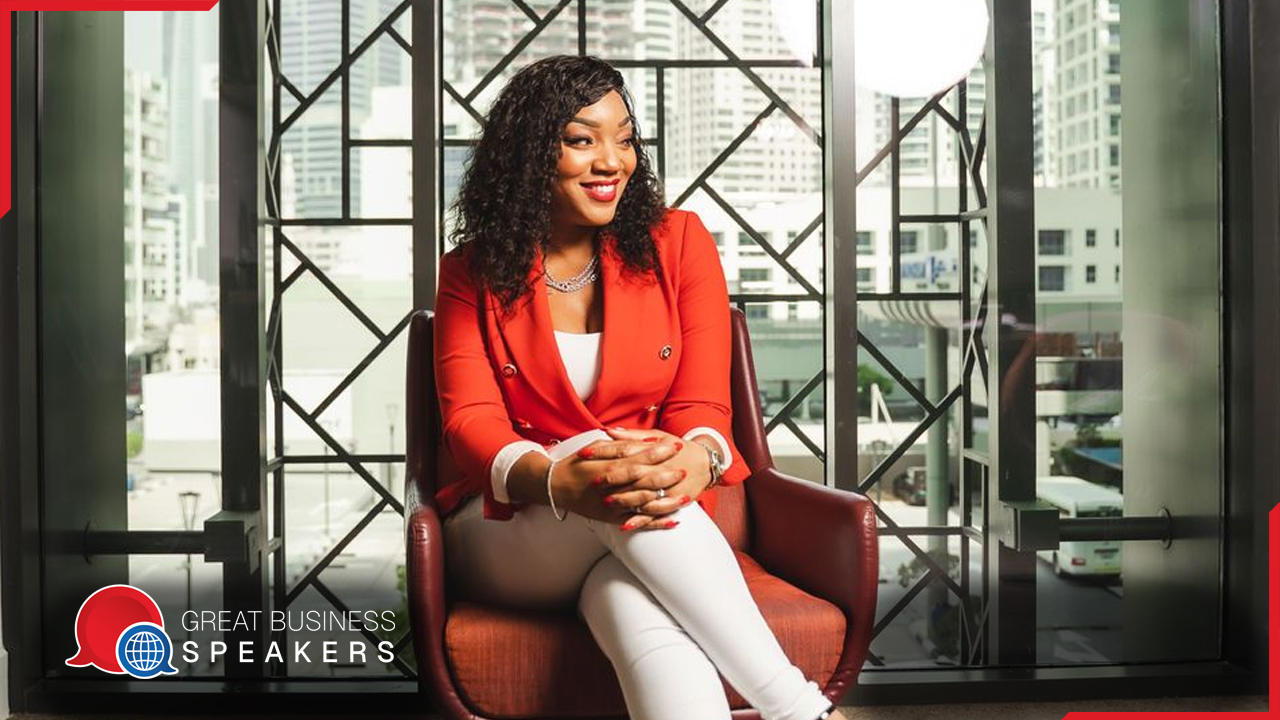 top 12 Leading Entrepreneurial Speakers Bianca Miller Cole Apprentice book at agent Great Business Speakers