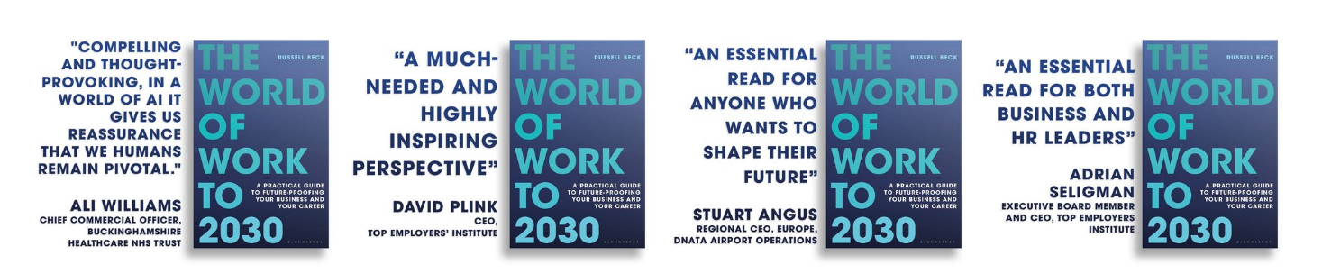 Russell Beck Author World of Work 203 global future of work speaker at agent Great Business Speakers