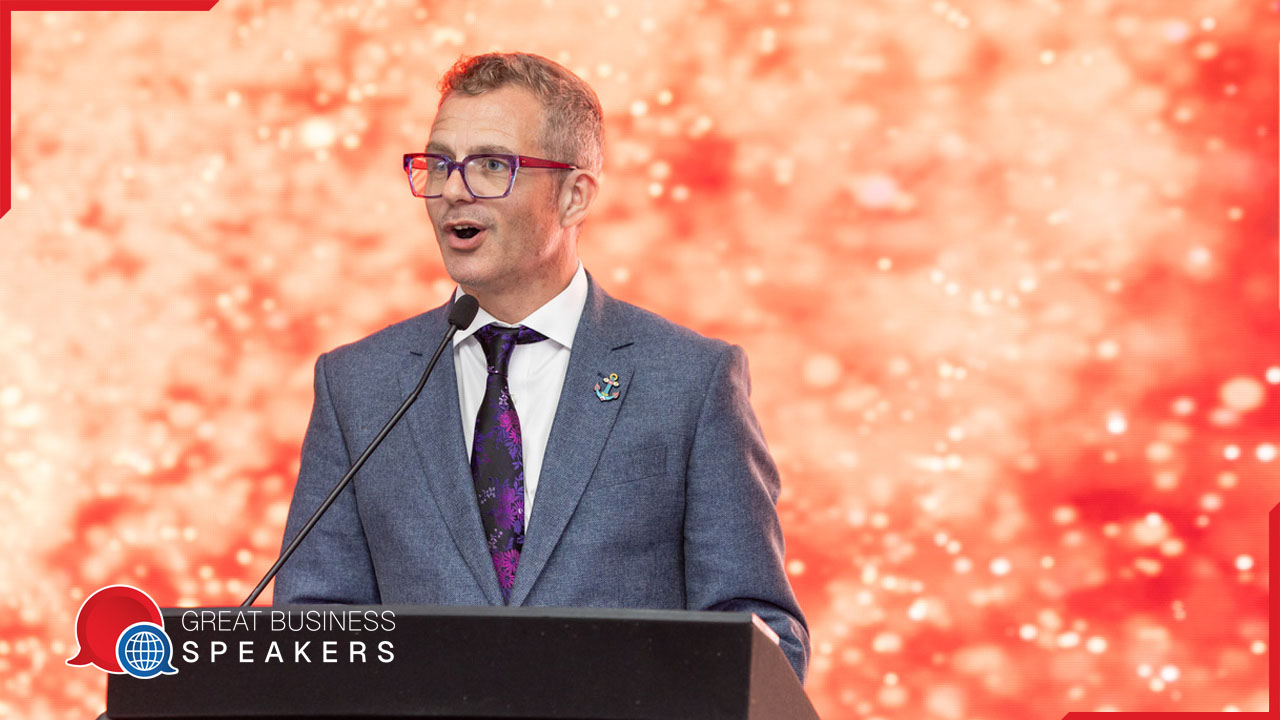 Ian Hawkins hire business speaker book at agent Great Business Speakers
