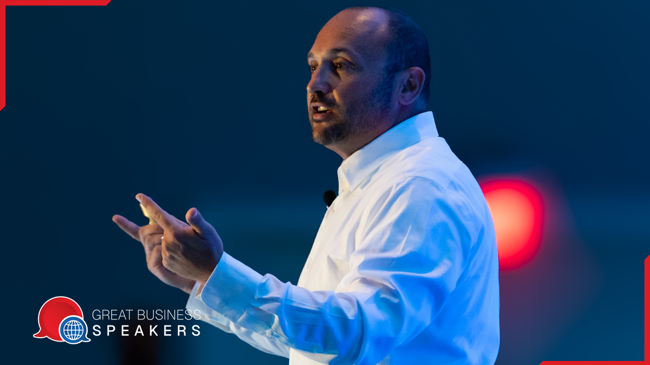 Nick Jankel hire keynote speaker book at agent Great Business Speakers.