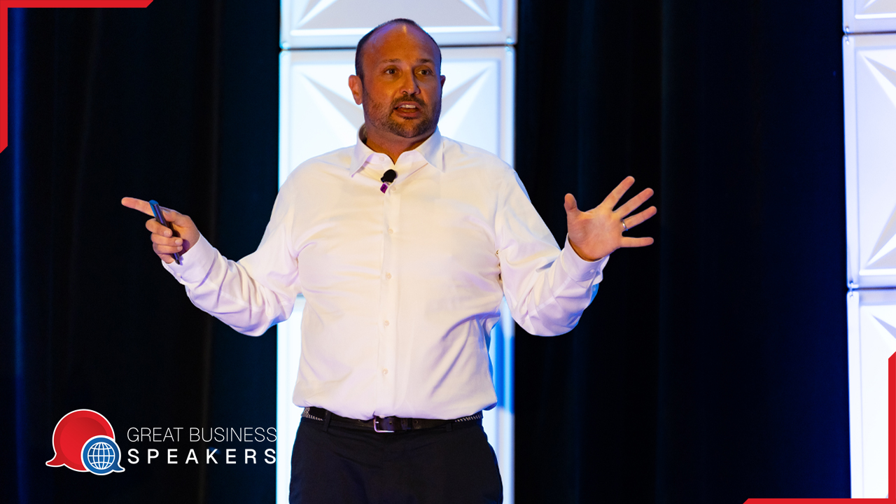 Nick Jankel hire keynote speaker book at agent Great Business Speakers.