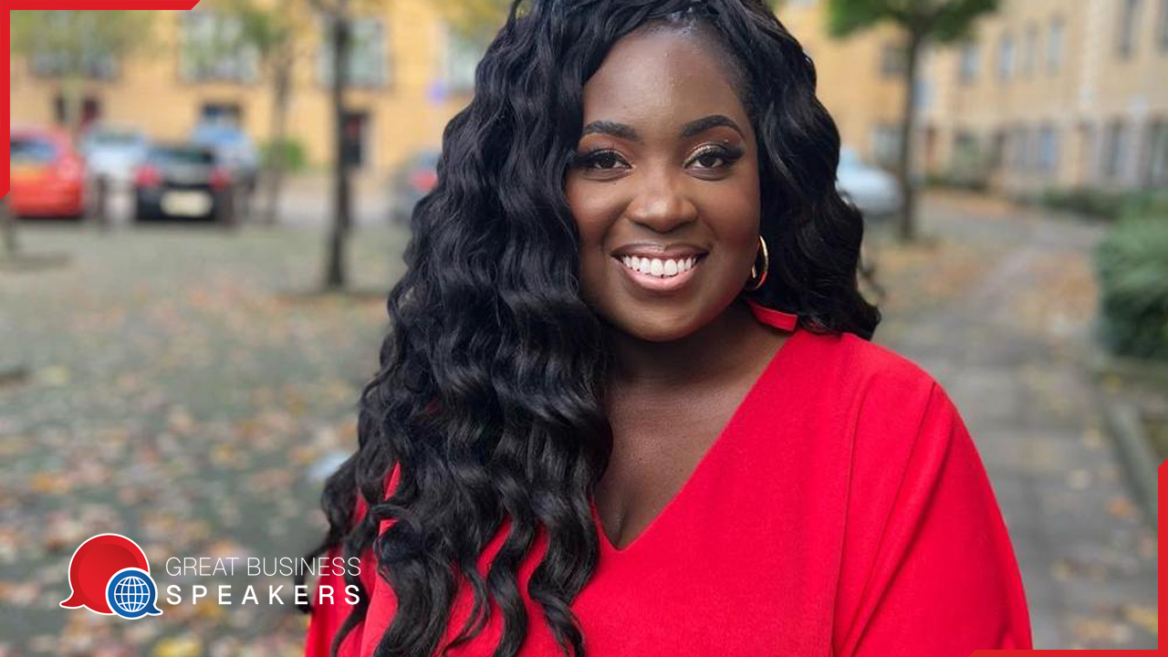 Afua Hagan hire diversity speaker book at agent Great Business Speakers