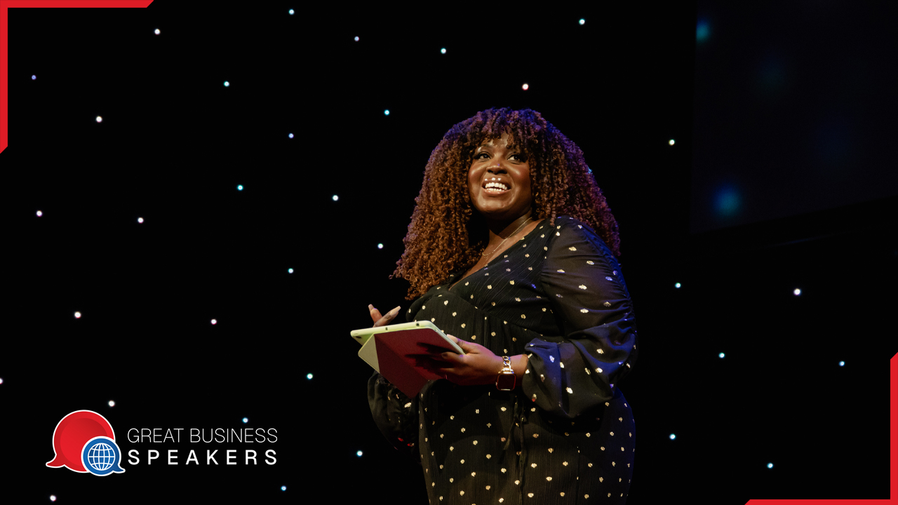 Afua Hagan hire diversity speaker book at agent Great Business Speakers