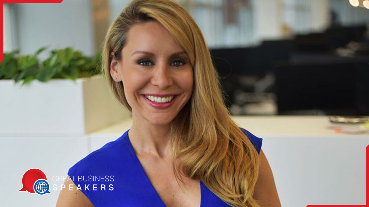 Katie Pilbeam hire presenter speaker book at agent Great Business Speakers.