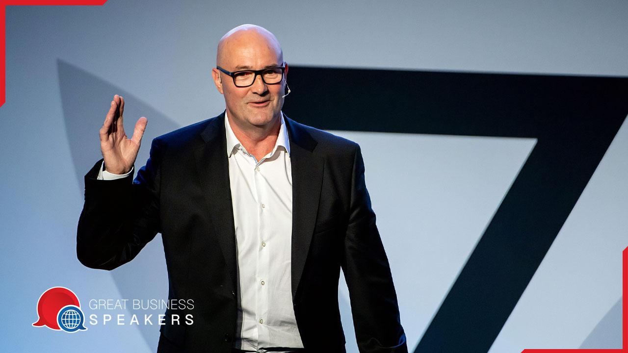 Adrian Webster hire motivational speaker book at agent Great Business Speakers,