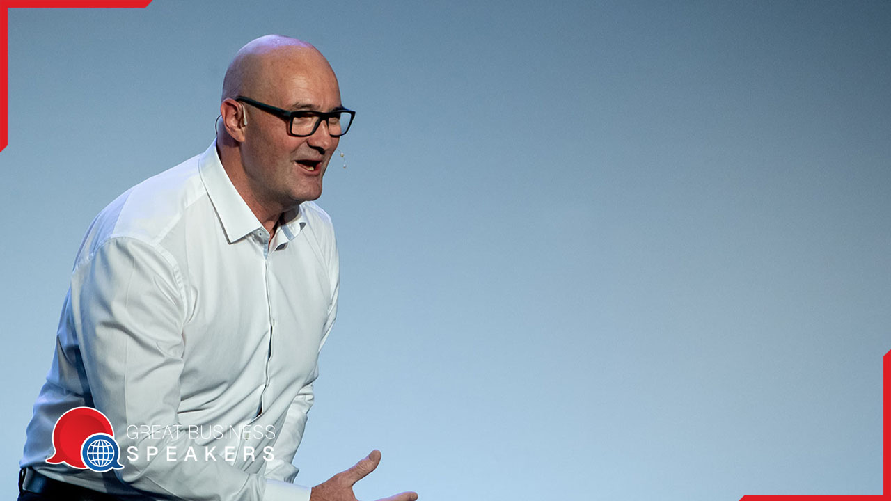 Adrian Webster hire motivational speaker book at agent Great Business Speakers