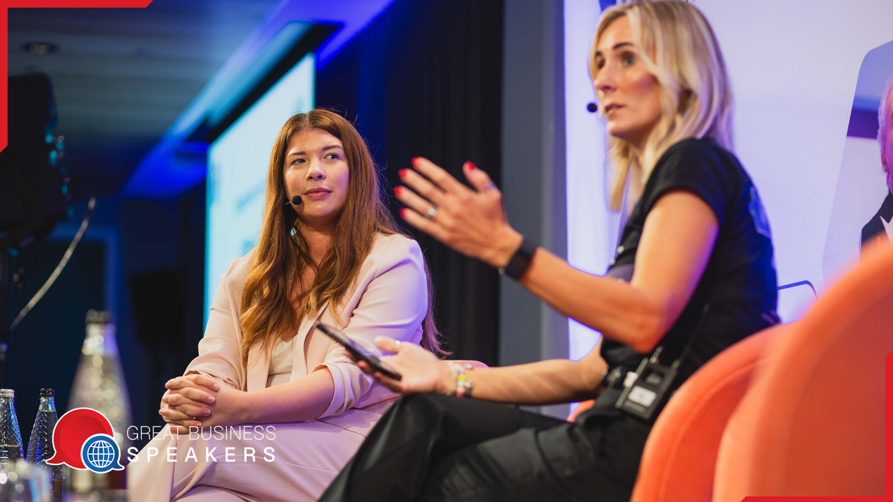 Beckie Taylor hire keynote speaker book at agent Great Business Speakers
